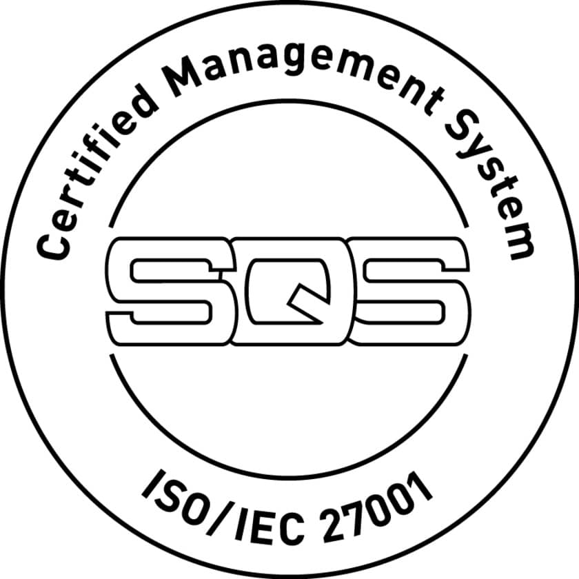 Certified management System 27001